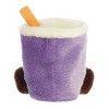 Aurora Mini Tart Taro Boba Palm Pals Adorable Stuffed Animal Purple 3.5" - 4 of 4