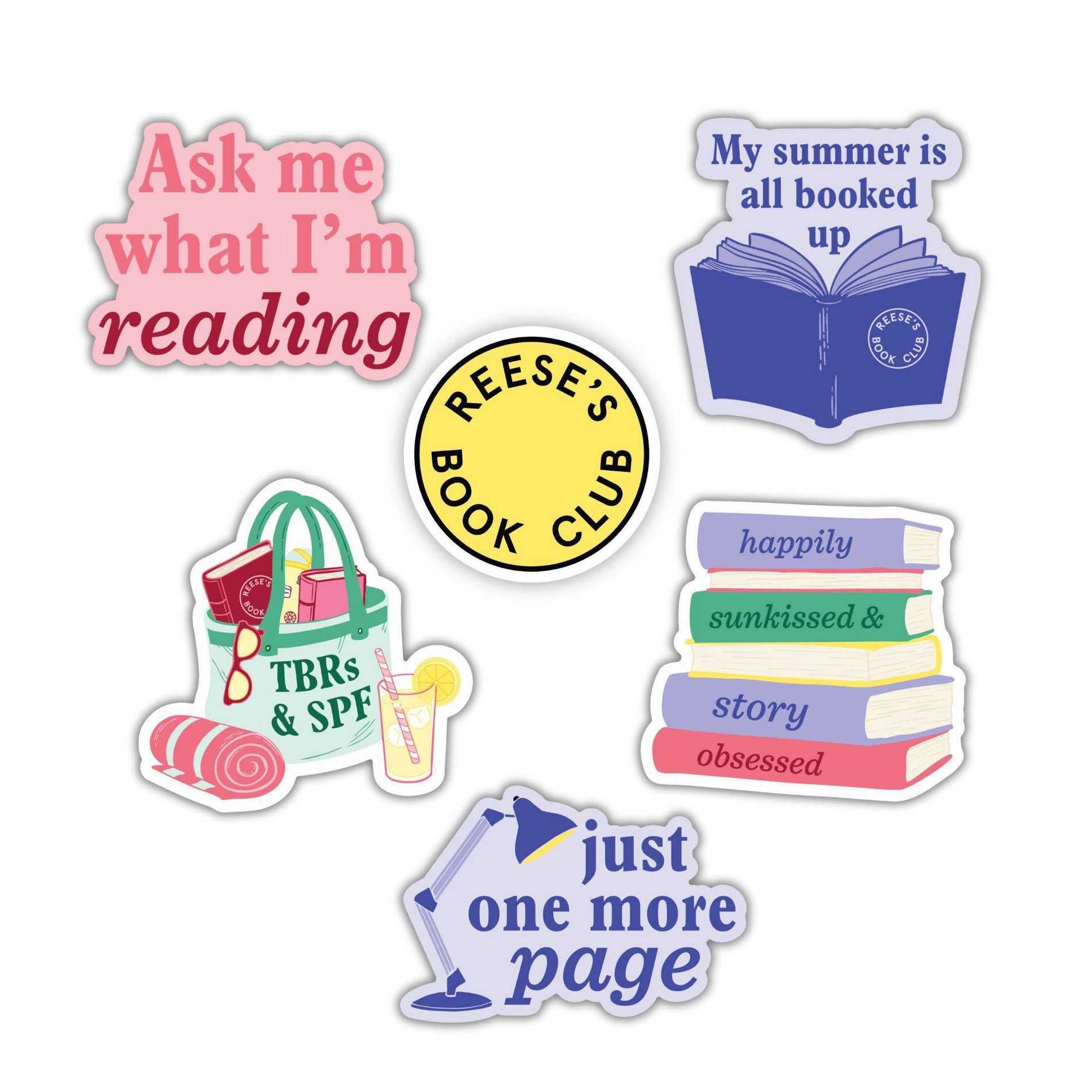 RBC Summer 6-Pack Vinyl Stickers
