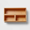 6 X 9 X 4 Rectangular Hinge Lid Bamboo Countertop Organizer -  Brightroom™ : Target