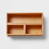11.25" x 7" x 4.5" Modular Bamboo Vanity Organizer with Magnetic Strip - Brightroom™ - image 3 of 4