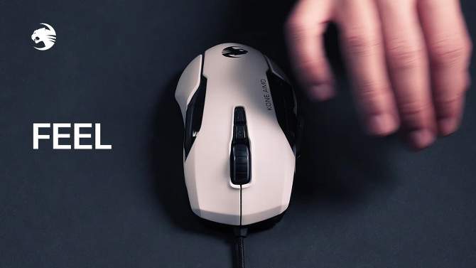 ROCCAT Kone Aimo PC Wired Gaming Mouse - Black, 2 of 10, play video