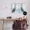 Stupell Industries Detailed Heron Bird Duo 2pc Wall Plaque Art Set - 3 of 4
