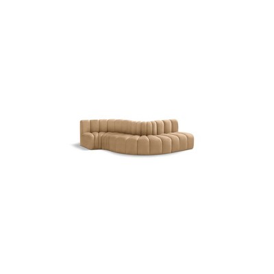 Meridian Furniture,Arc Velvet Modular Sofa