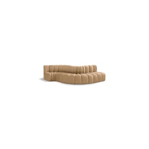Meridian Furniture,Arc Velvet Modular Sofa - 1 of 4