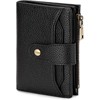 Clotth Small Wallets for Women - RFID Blocking PU Leather Bifold Wallets, Removable ID Window & Zipper Pocket for Daily Use,Travel,Commuting - 2 of 4