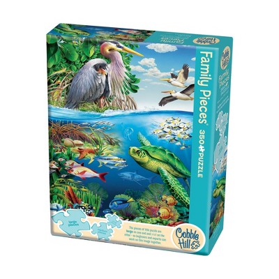 Cobble Hill Family Pieces: Earth Day Jigsaw Puzzle - 350pc