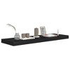 vidaXL Floating Wall Shelf Black 31.5Inchx9.3Inchx1.5Inch MDF - 3 of 4