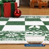 COZONY Machine Washable Boho Faux Wool Low Pile Area Rug - 3 of 4
