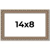PosterPalooza | Photo Size Deco Silver Picture Frame - UV Acrylic, Foam Board Backing, Hanging Hardware - 2 of 4