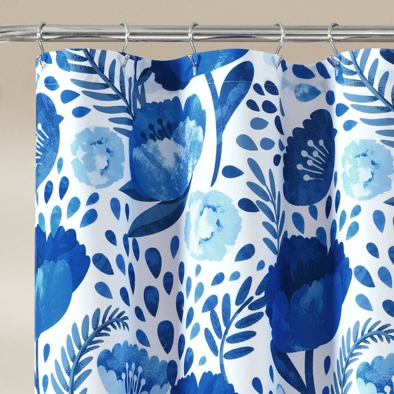 Poppy Garden Shower Curtain - Lush Décor, 3 of 11