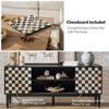 Perry TV Stand for TVs up to  65" With Adjustable Shelves| ARTFUL LIVING DESIGN-BLACK - 4 of 4