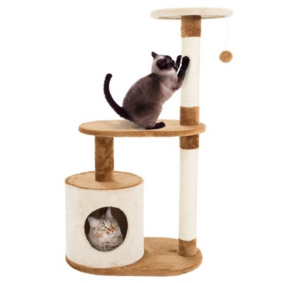 PETMAKER 3 Tier Cat Tree Condo With 