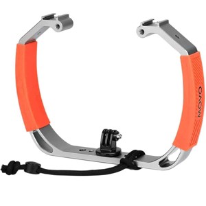 Movo GB-U80 Underwater Diving Rig for GoPro Waterproof Action Cam (XL Version) - Teal - 1 of 4