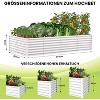 coucheta 6x3x1FT Planter Raised Beds , Upgraded-Quality Raised Bed with Open Base and Safe Edge, Outdoor Planter for Flowers and Plants - 2 of 4