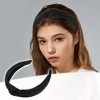 Unique Bargains Textured Cotton Knot Headband Soft Hairband for Women 1.3 Inch Wide 1Pcs - 2 of 4