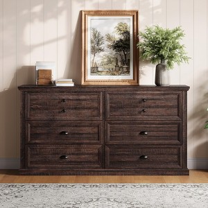 AMERLIFE Farmhouse Drawer Dresser with Storage Drawers - 1 of 4