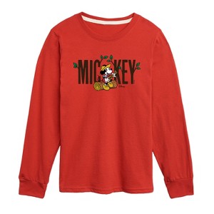 Boys' - Disney - Mickey & Friends Long Sleeve Graphic T-Shirt - 1 of 4