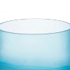 Beachcombers Small Blue Frosted Glass Vase - 2 of 3