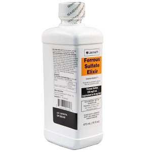 Lannett Ferrous Sulfate 220mg/5ml Elixir, 16 Oz - 1 of 3
