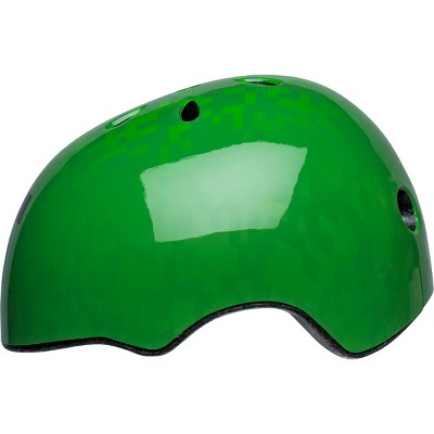 Casque Vélo Enfant Huffy Minecraft Creeper - Taille Unique 50-54cm, Vert, Pour 3-12 Ans