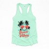 S.W.Smiley Beach Vibes - Women's Racerback Tank - 3 of 3
