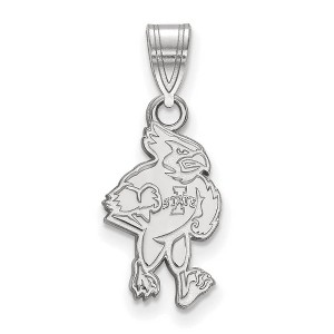 Black Bow Jewelry Sterling Silver Iowa State Cyclones NCAA Medium Pendant - 1 of 3