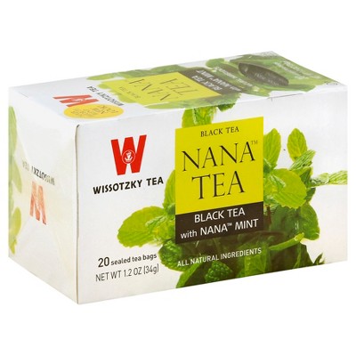 Wissotzky Tea Nana - Case of 6 - 1.20 OZ