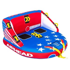 Airhead Patriot Towable Kwik Connect Chariot Style Reversible Tube - 1 of 4