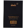 Rhodia Staplebound Notepad - Graph 80 sheets - 4 x 6 - Black cover - 3 of 4