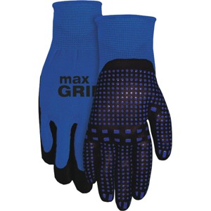 MidWest Glove  MAX Grip Unisex Large/XL Coated Gloves, Blue 94BL-LX-DB-6 - 1 of 1