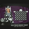 Disney Nightmare Before Christmas Kids Jack Skellington Hooded Throw 40"X 50" Black - 2 of 4