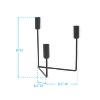Split P Angled Taper Holder Centerpiece - 4 of 4