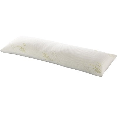 Cheer Collection Full-Body Shredded Memory Foam Pillow with Washable Cover
