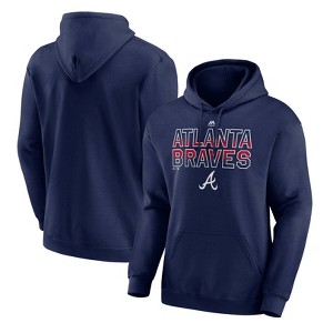 MLB Atlanta Braves Men's Hooded Sweatshirt - 1 of 3