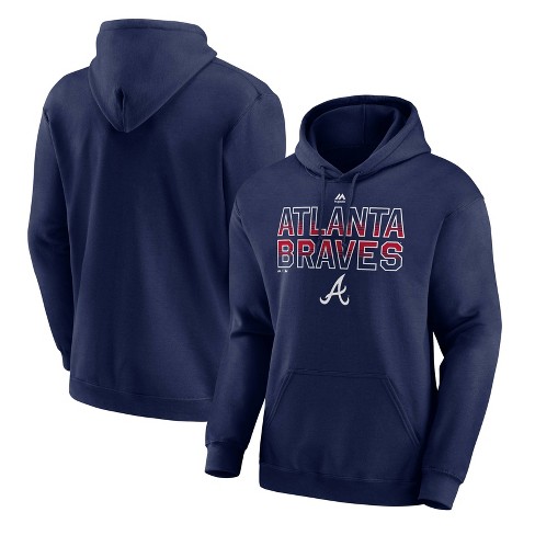 MLB Atlanta Braves Men's Hooded Sweatshirt - image 1 of 3