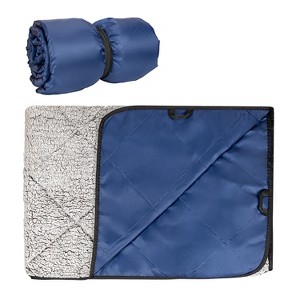 Solaris Stadium Outdoor Blanket, 60” x 80” Water-Resistant Camping Picnic Blanket, Packable Windproof Emergency Blanket, Outdoor Ideal Gift - 1 of 4