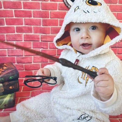 Harry Potter Hedwig Owl Baby Zip Up Costume Coverall Newborn To Infant :  Target