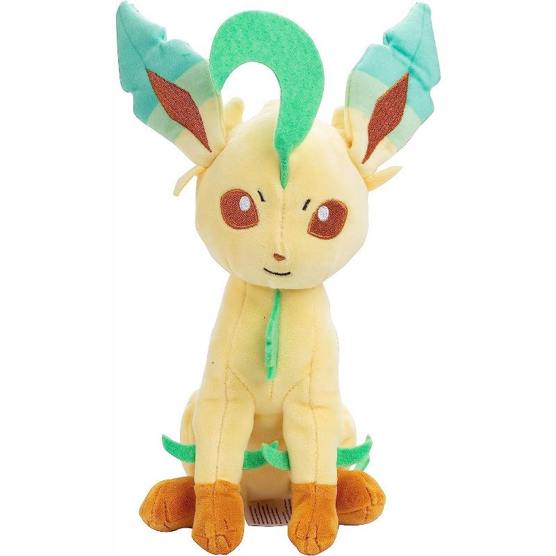 Pokémon Leafeon 8" Plush - Officially Licensed - Quality & Soft Stuffed Animal Toy - Eevee Evolution - Great Gift for Kids & Fans of Pokemon, 2 of 4