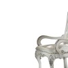 21" Dresden Accent Chair Synthetic Leather Bone White Finish - Acme Furniture: Tufted, No Assembly, Wood Composite Frame - 4 of 4