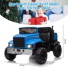 12V Electric Ride-On Truck Car with Remote Control, 4WD, Electric Dump Bed, 4x200W Motors, and 3 Speed Settings – 2-Seater Utv for Kids - 3 of 4