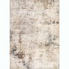 Machine Washable Area Rugs Lightweight Throw Soft Carpet Boho Botanical Floral Ultra-Thin Indoor Rug - 2 of 4