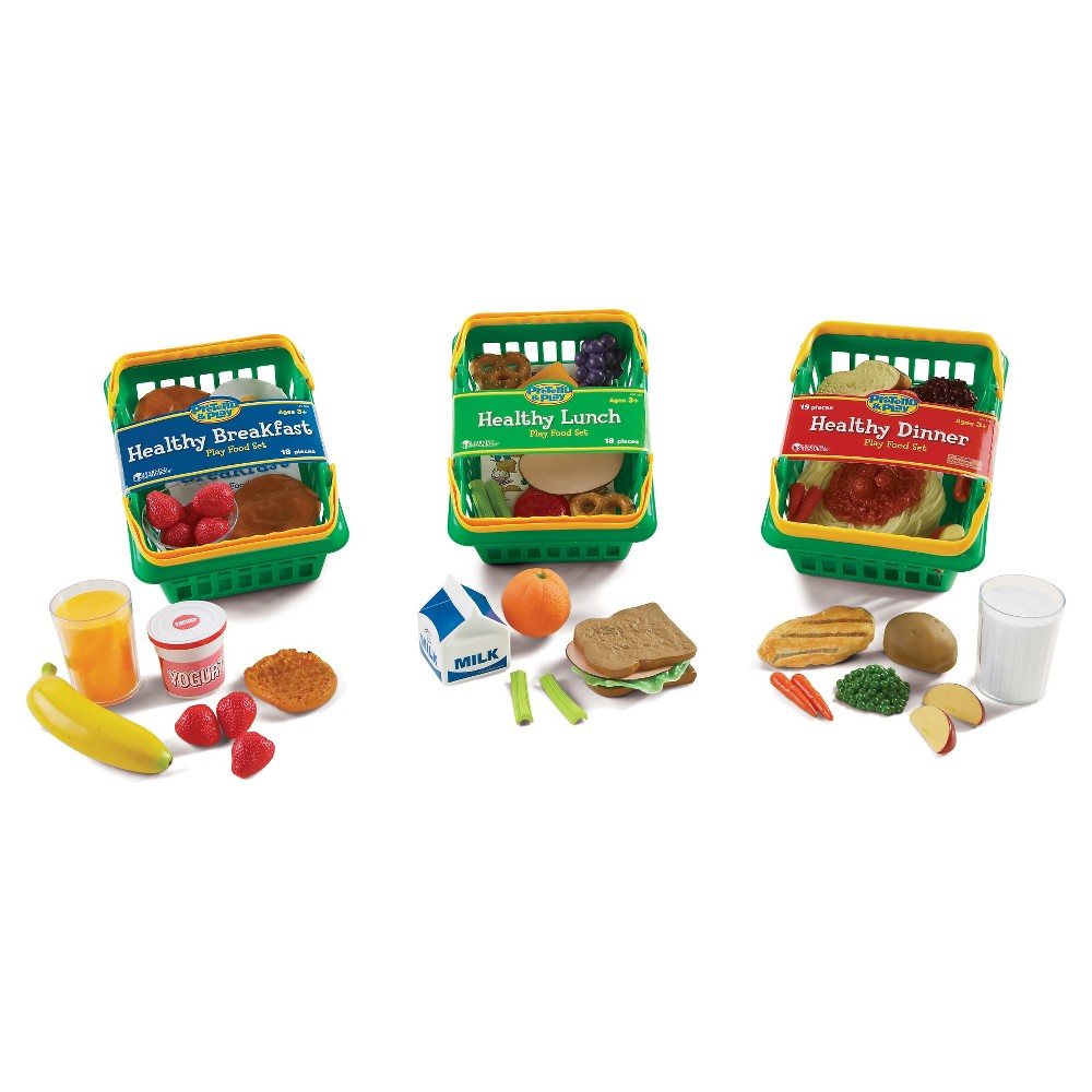 UPC 765023053401 product image for Learning Resources Pretend & Play Healthy Foods Playset Bundle | upcitemdb.com
