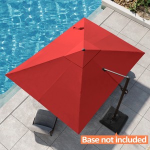 Pellebant 12 x 9 ft Outdoor Shade Parasol Patio Offset Cantilever Umbrella - 1 of 4