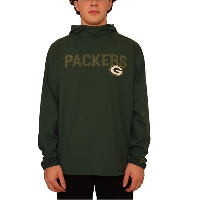 MSX by G-III Mens Green Bay Packers Hooded Graphic T-Shirt