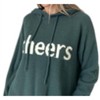 Women's Cheers Graphic Hoodie - SIX/FIFTY - 4 of 4