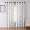 Kate Aurora Bradenton 1 Piece Grommet Top Light Filtering Paisley Floral Window Curtain Panel - 2 of 4
