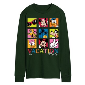 Men's - Disney - Vacation Mode Long Sleeve Graphic T-Shirt - 1 of 2
