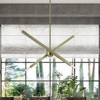 Livex Lighting Monaco 4 - Light Chandelier in  Antique Brass - 4 of 4