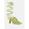 Beroe Braided Handcrafted Lace Up Sandal Women - 2 of 4