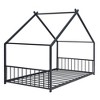 Twin-Size Metal Framed House Shaped Bed - image 3 of 4